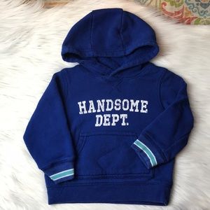 Carter’s Baby Boy Blue Handsome Department Hoodie